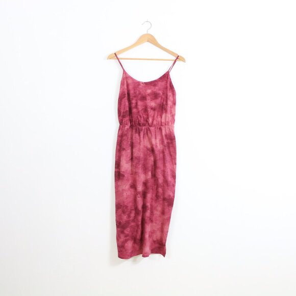 *Old Navy Waist-Defined Tie-Dye Slub-Knit Midi Cami Dress - Picture 5 of 11